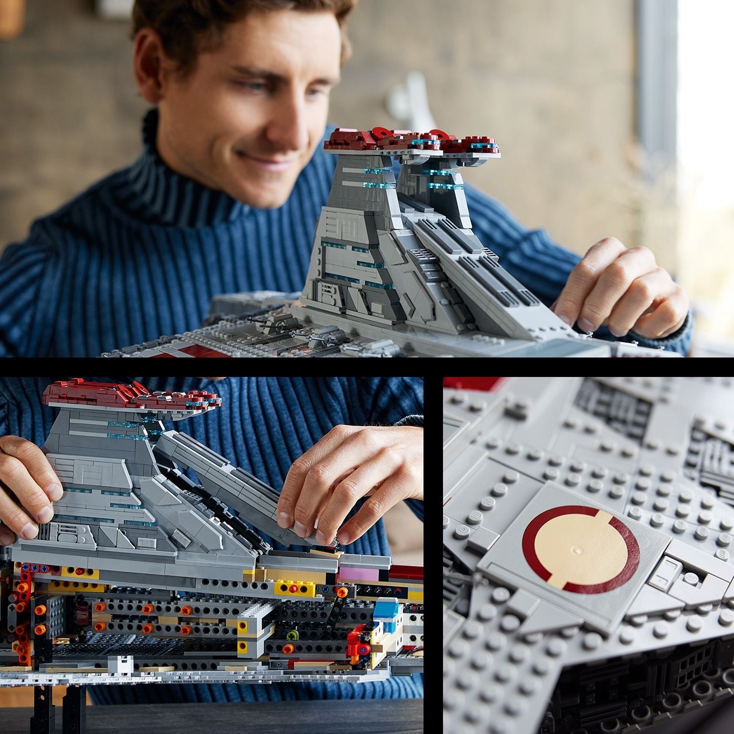 LEGO® Star Wars™ Venator-Class Republic Attack Cruiser - Ultimate Collector Series - Bộ Lắp Ráp Tàu Tuần Dương Tấn Công LEGO 