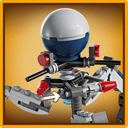 LEGO® Star Wars™ Clone Trooper™ & Battle Droid™ Battle Pack - Bộ Đồ Chơi Lắp Ráp Trận Chiến LEGO 75372 LEGO - ảnh 2 - Buildin