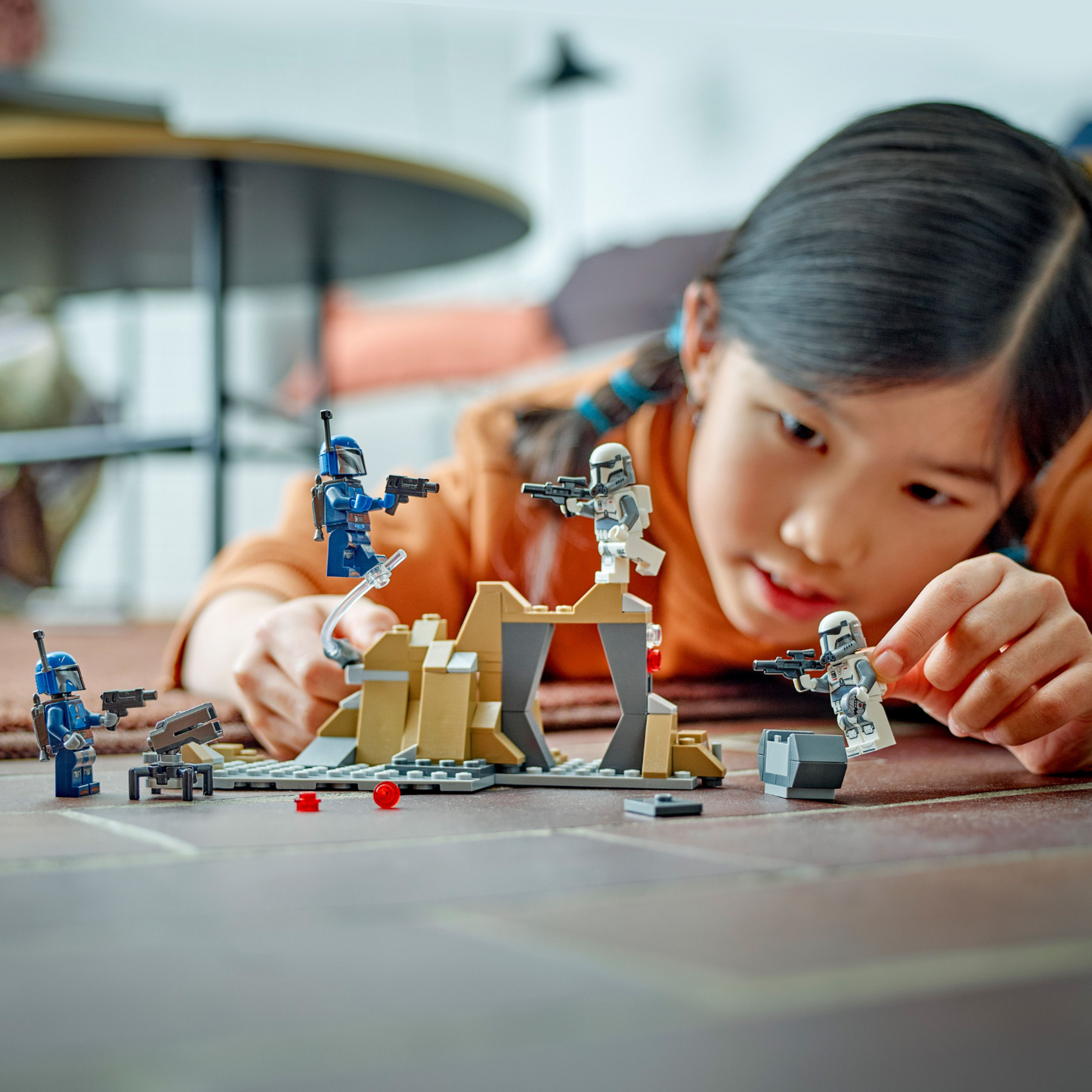 LEGO® Star Wars™ Ambush on Mandalore™ Battle Pack - Bộ đồ chơi lắp ráp trận chiến hành tinh Mandalore - LEGO 75373 - Hình ảnh bổ sung 4