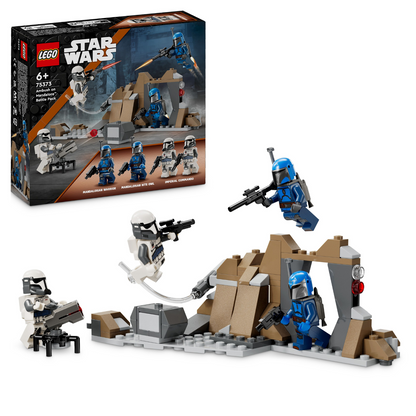 LEGO® Star Wars™ Ambush on Mandalore™ Battle Pack - Bộ đồ chơi lắp ráp trận chiến hành tinh Mandalore - LEGO 75373 - Hình ảnh bổ sung 9