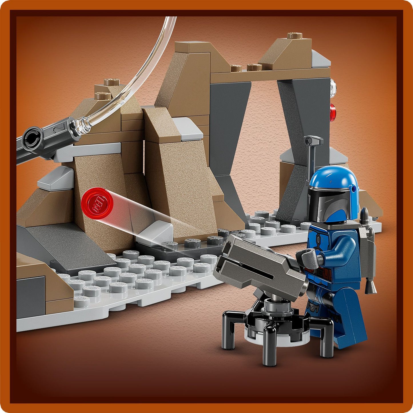 LEGO® Star Wars™ Ambush on Mandalore™ Battle Pack - Bộ đồ chơi lắp ráp trận chiến hành tinh Mandalore - LEGO 75373 - Hình ảnh bổ sung 6