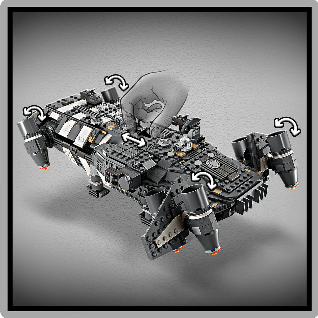 LEGO® Star Wars™ The Onyx Cinder Mô Hình Tàu Vũ Trụ Skeleton Crew LEGO 75374 - Hình ảnh bổ sung 9