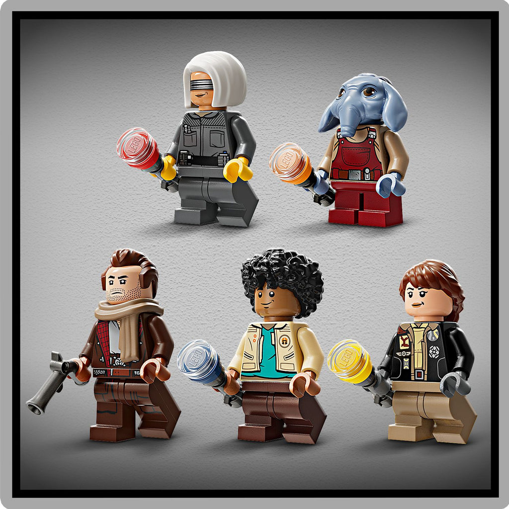 LEGO® Star Wars™ The Onyx Cinder Mô Hình Tàu Vũ Trụ Skeleton Crew LEGO 75374 LEGO - ảnh 2 - LEGO Set