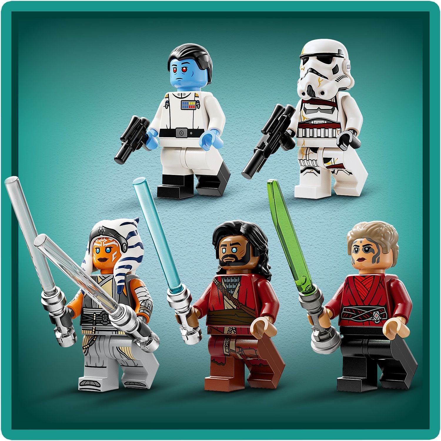 LEGO® Star Wars™ Ahsoka Tano’s Duel on Peridea - Bộ Đồ Chơi Lắp Ráp Trận Chiến Trên Peridea - LEGO 75385 - Hình ảnh bổ sung 5