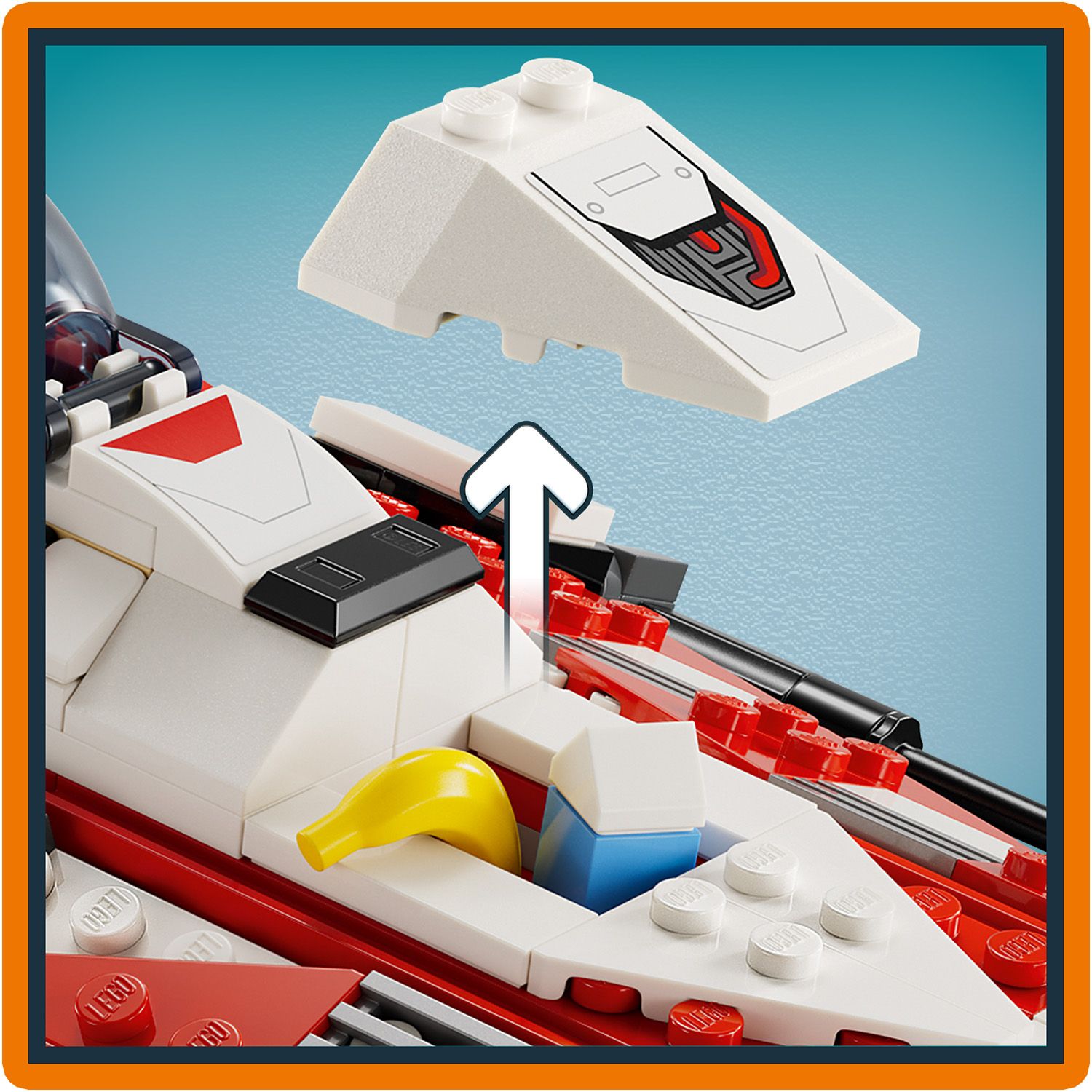 LEGO® Star Wars™ Jedi Bob’s Starfighter - Mô hình lắp ráp Phi thuyền Jedi Bob - LEGO 75388 - Hình ảnh bổ sung 8