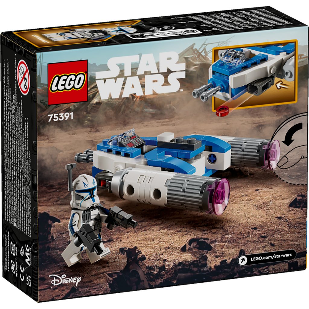 LEGO® Star Wars™ Captain Rex™ Y-Wing™ Microfighter - Mô hình lắp ráp phi thuyền LEGO 75391 LEGO - ảnh 2 - LEGO Set