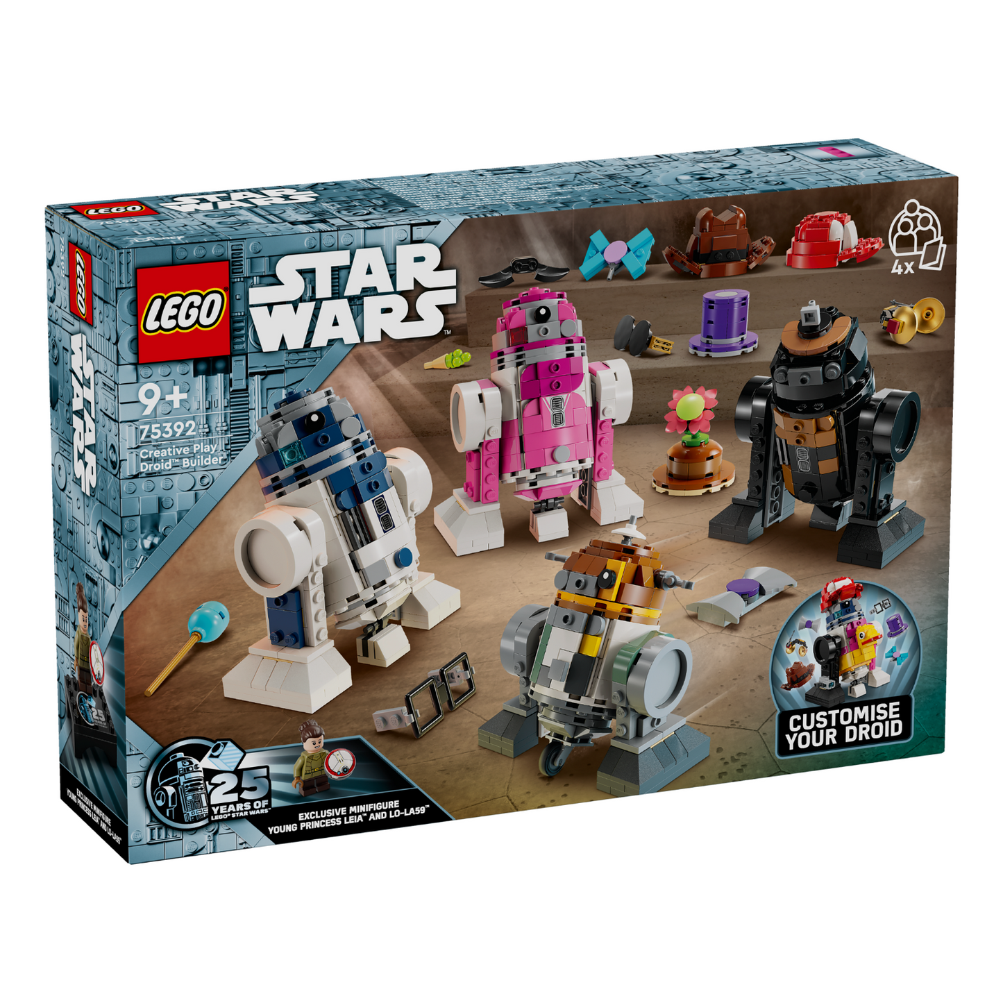 LEGO® Star Wars™ Creative Play Droid™ Builder - Bộ Lắp Ráp Robot Sáng Tạo - LEGO 75392 - Hình ảnh sản phẩm