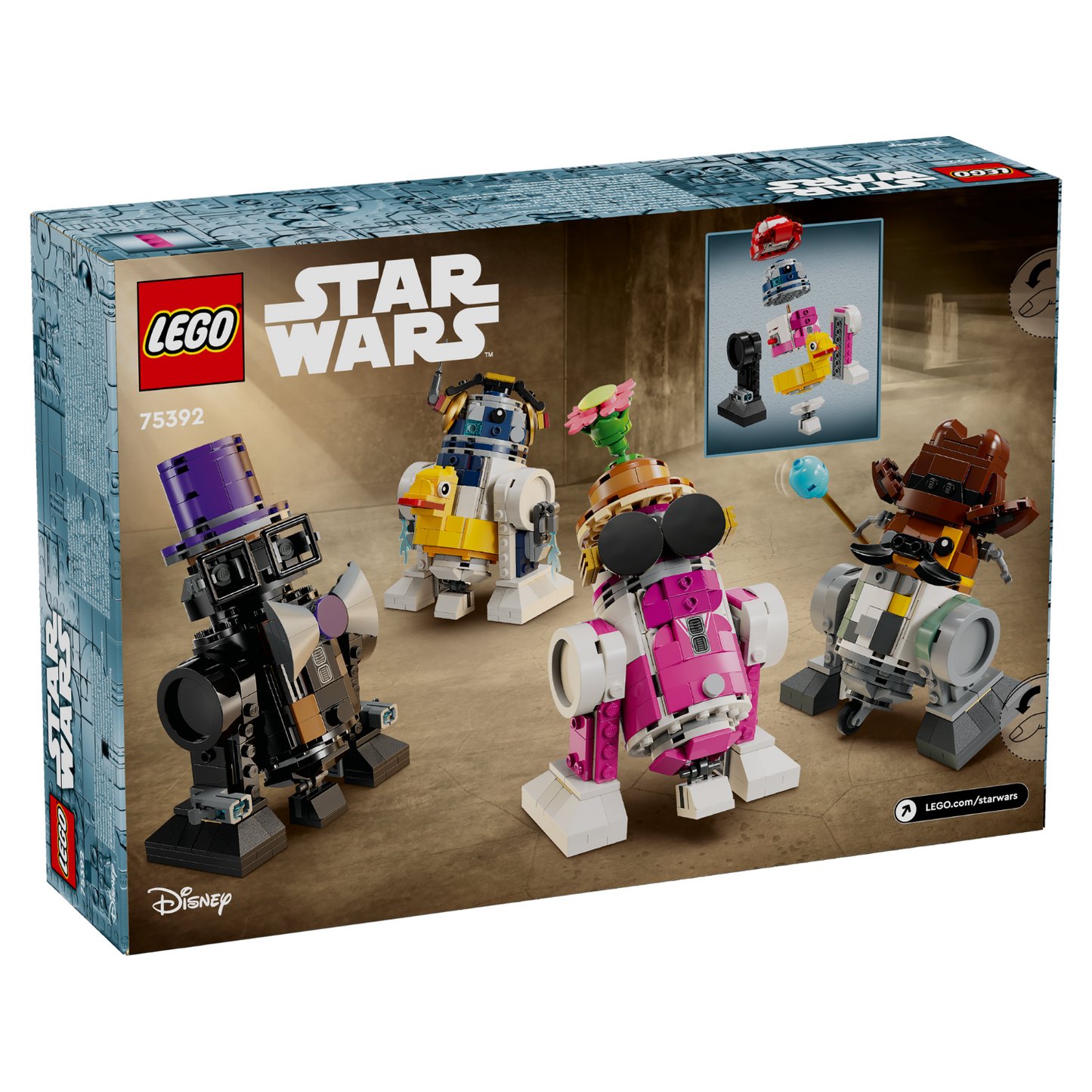 LEGO® Star Wars™ Creative Play Droid™ Builder - Bộ Lắp Ráp Robot Sáng Tạo - LEGO 75392 LEGO - ảnh 3 - Building Sets