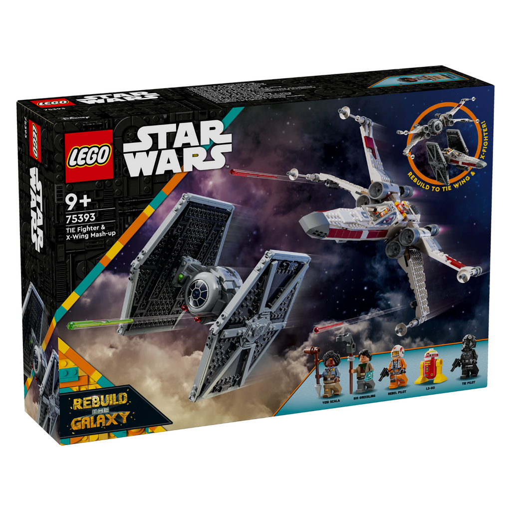 LEGO® Star Wars™ TIE Fighter & X-Wing Mash-up - Bộ Lắp Ráp Phi Thuyền Hỗn Hợp LEGO 75393 - Hình ảnh sản phẩm