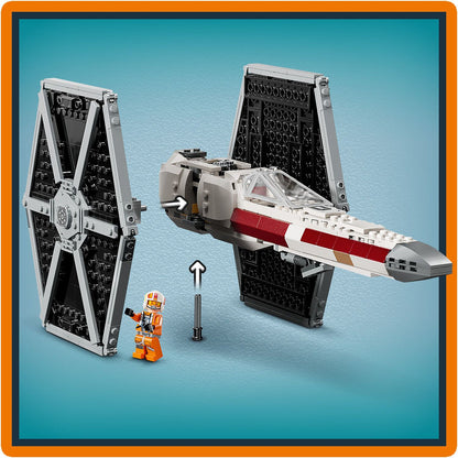 LEGO® Star Wars™ TIE Fighter & X-Wing Mash-up - Bộ Lắp Ráp Phi Thuyền Hỗn Hợp LEGO 75393 - Hình ảnh bổ sung 6