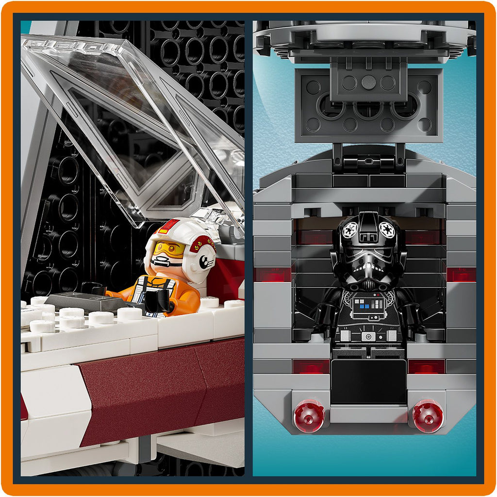 LEGO® Star Wars™ TIE Fighter & X-Wing Mash-up - Bộ Lắp Ráp Phi Thuyền Hỗn Hợp LEGO 75393 - Hình ảnh bổ sung 8