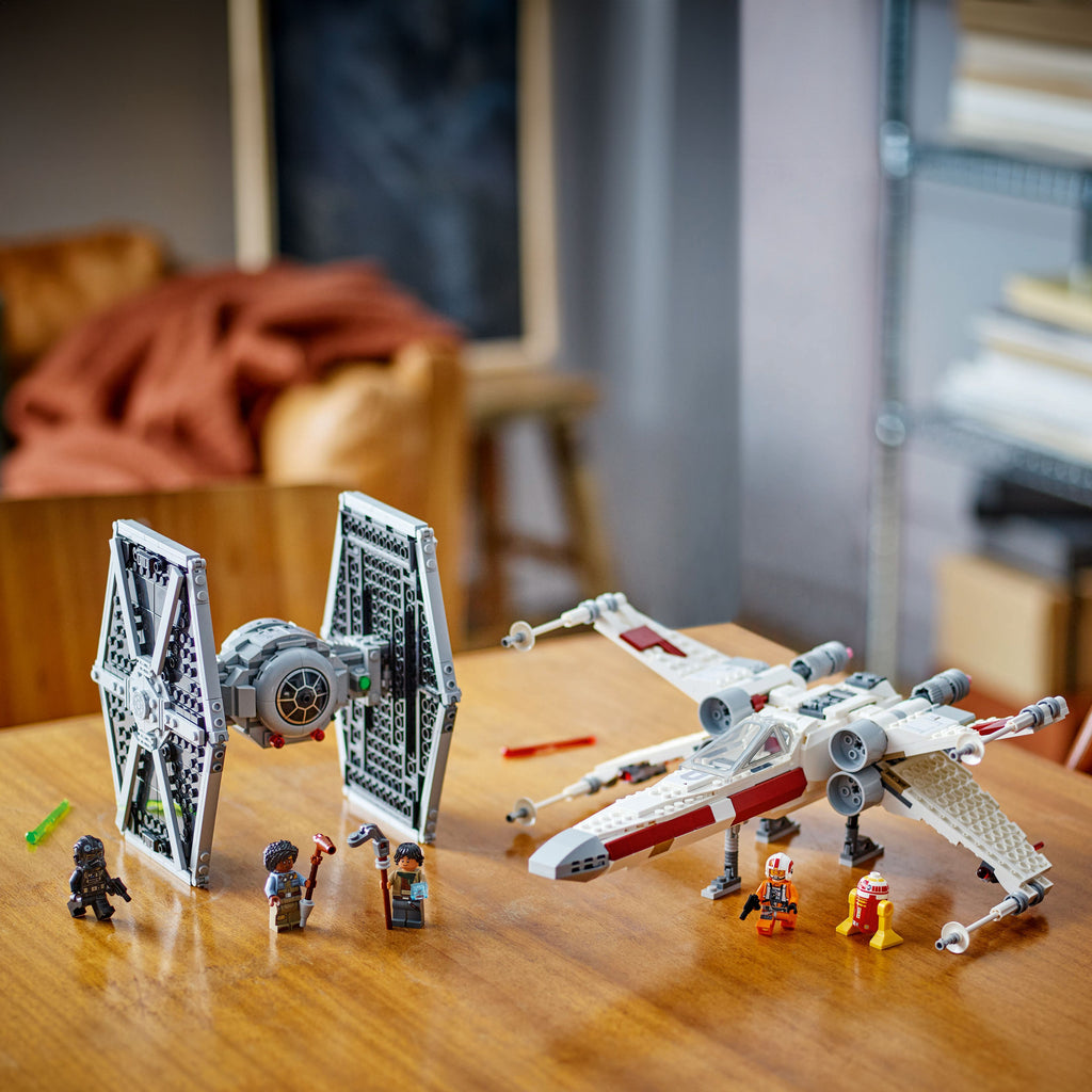 LEGO® Star Wars™ TIE Fighter & X-Wing Mash-up - Bộ Lắp Ráp Phi Thuyền Hỗn Hợp LEGO 75393 - Hình ảnh bổ sung 4