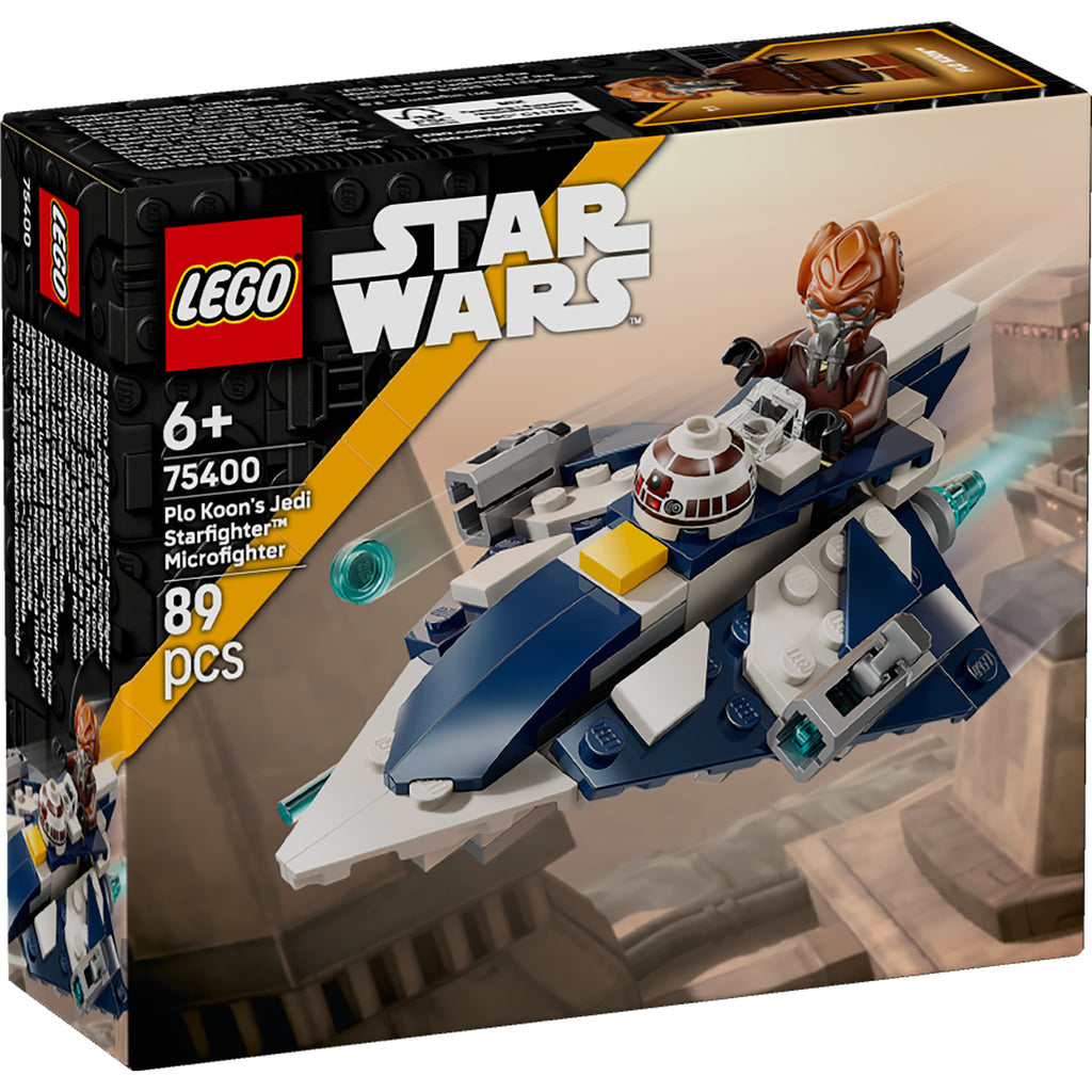 LEGO® Star Wars™ Plo Koon's Jedi Starfighter™ Microfighter - Đồ Chơi Lắp Ráp Phi Thuyền Jedi Starfighter LEGO 75400 - Hình ảnh sản phẩm