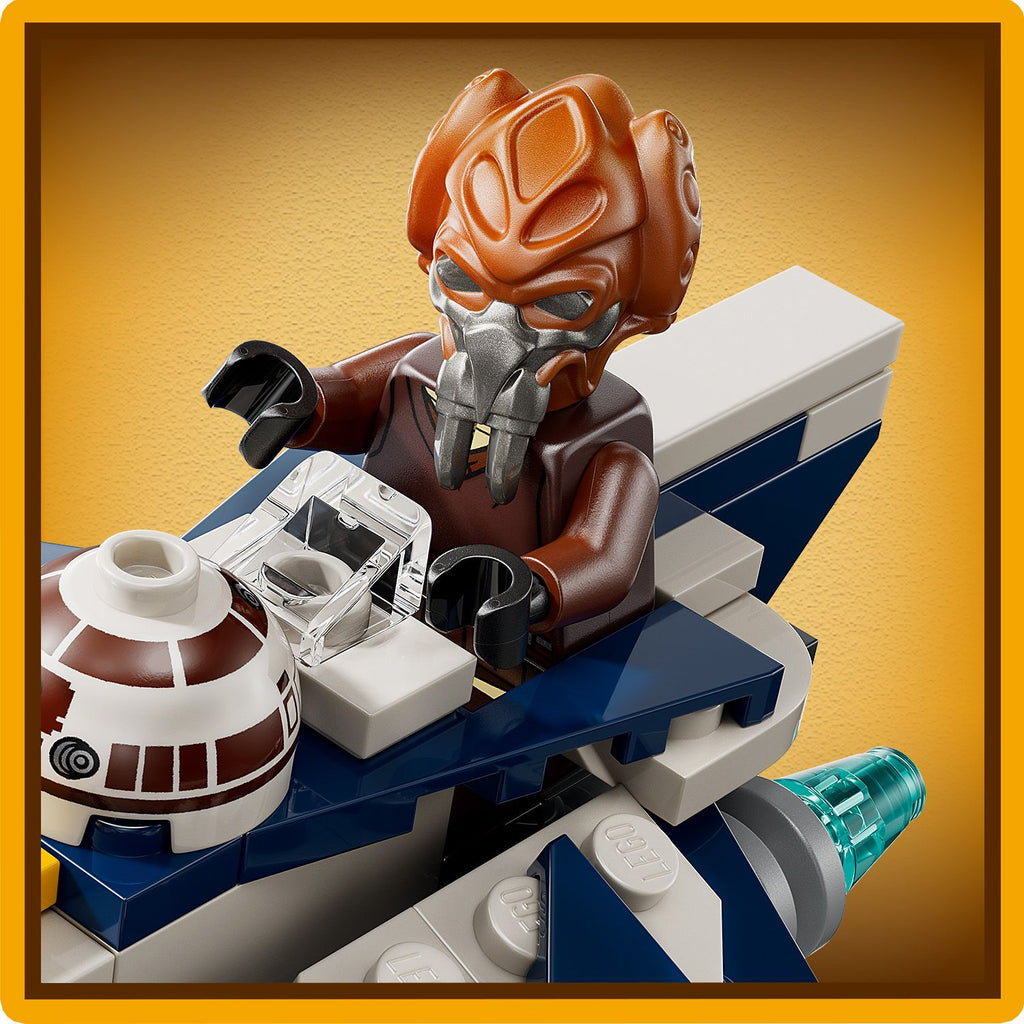 LEGO® Star Wars™ Plo Koon's Jedi Starfighter™ Microfighter - Đồ Chơi Lắp Ráp Phi Thuyền Jedi Starfighter LEGO 75400 - Hình ảnh bổ sung 6
