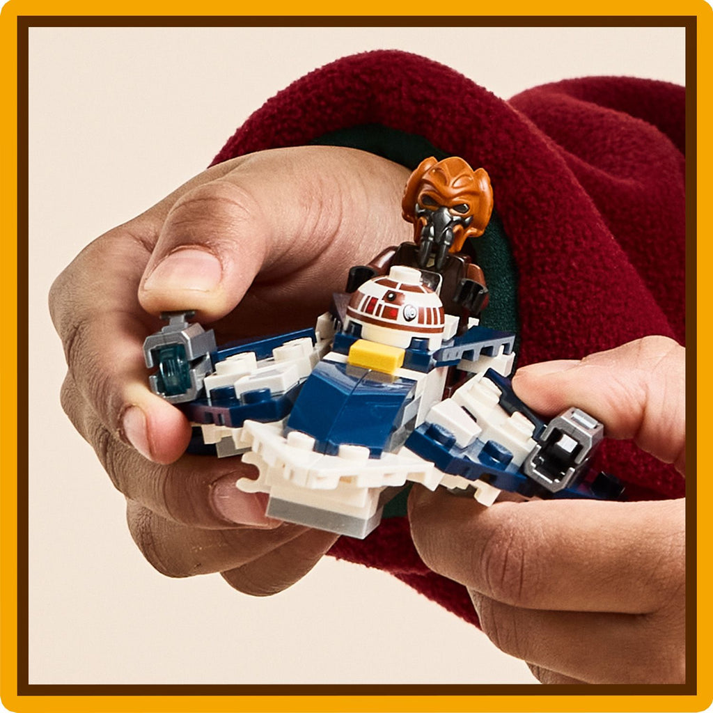 LEGO® Star Wars™ Plo Koon's Jedi Starfighter™ Microfighter - Đồ Chơi Lắp Ráp Phi Thuyền Jedi Starfighter LEGO 75400 LEGO - ản
