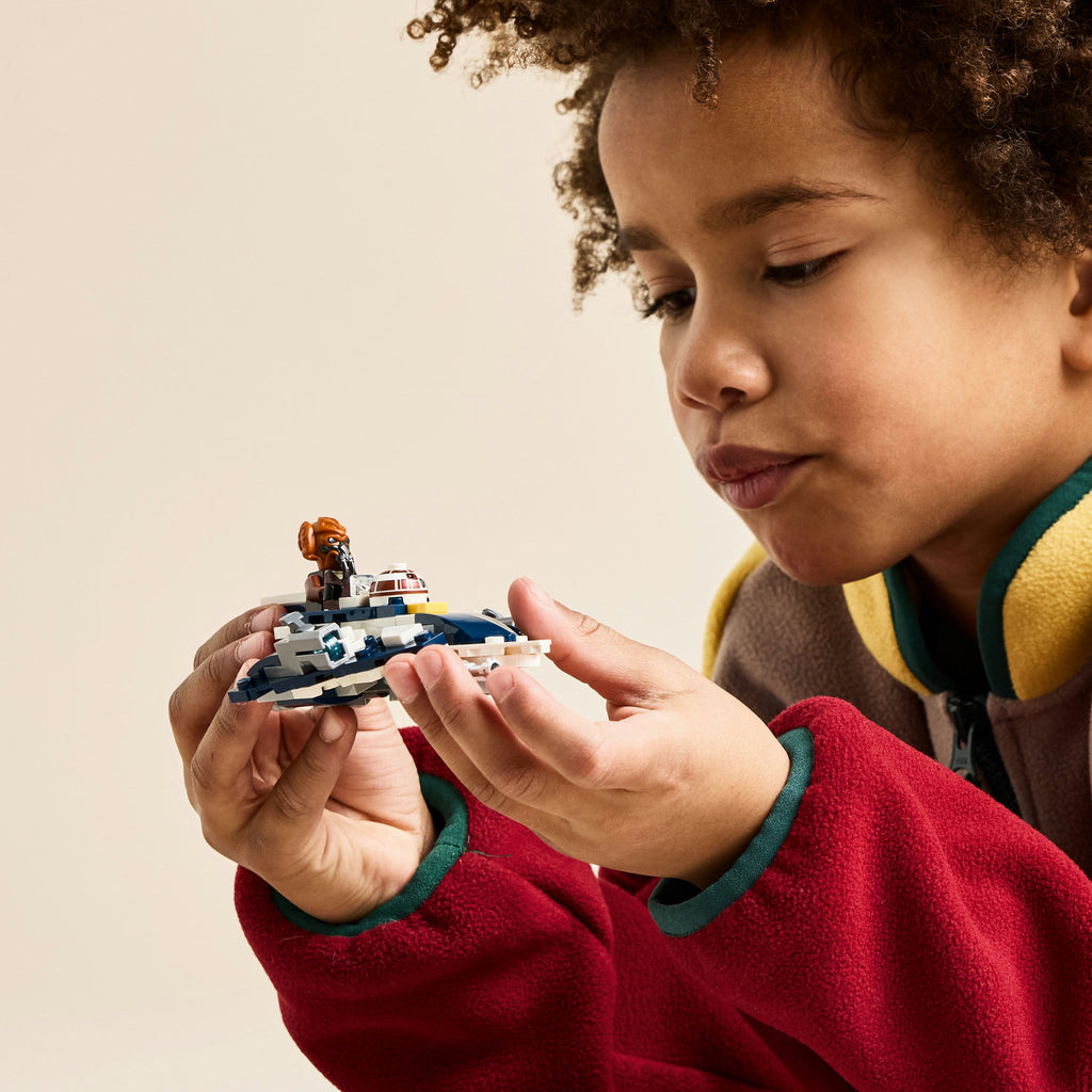 LEGO® Star Wars™ Plo Koon's Jedi Starfighter™ Microfighter - Đồ Chơi Lắp Ráp Phi Thuyền Jedi Starfighter LEGO 75400 - Góc nhìn khác 3