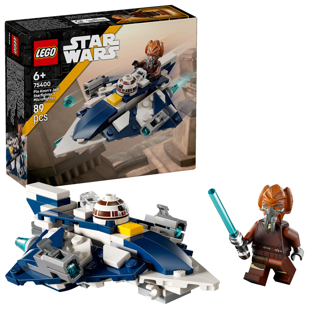 LEGO® Star Wars™ Plo Koon's Jedi Starfighter™ Microfighter - Đồ Chơi Lắp Ráp Phi Thuyền Jedi Starfighter LEGO 75400 LEGO - ản