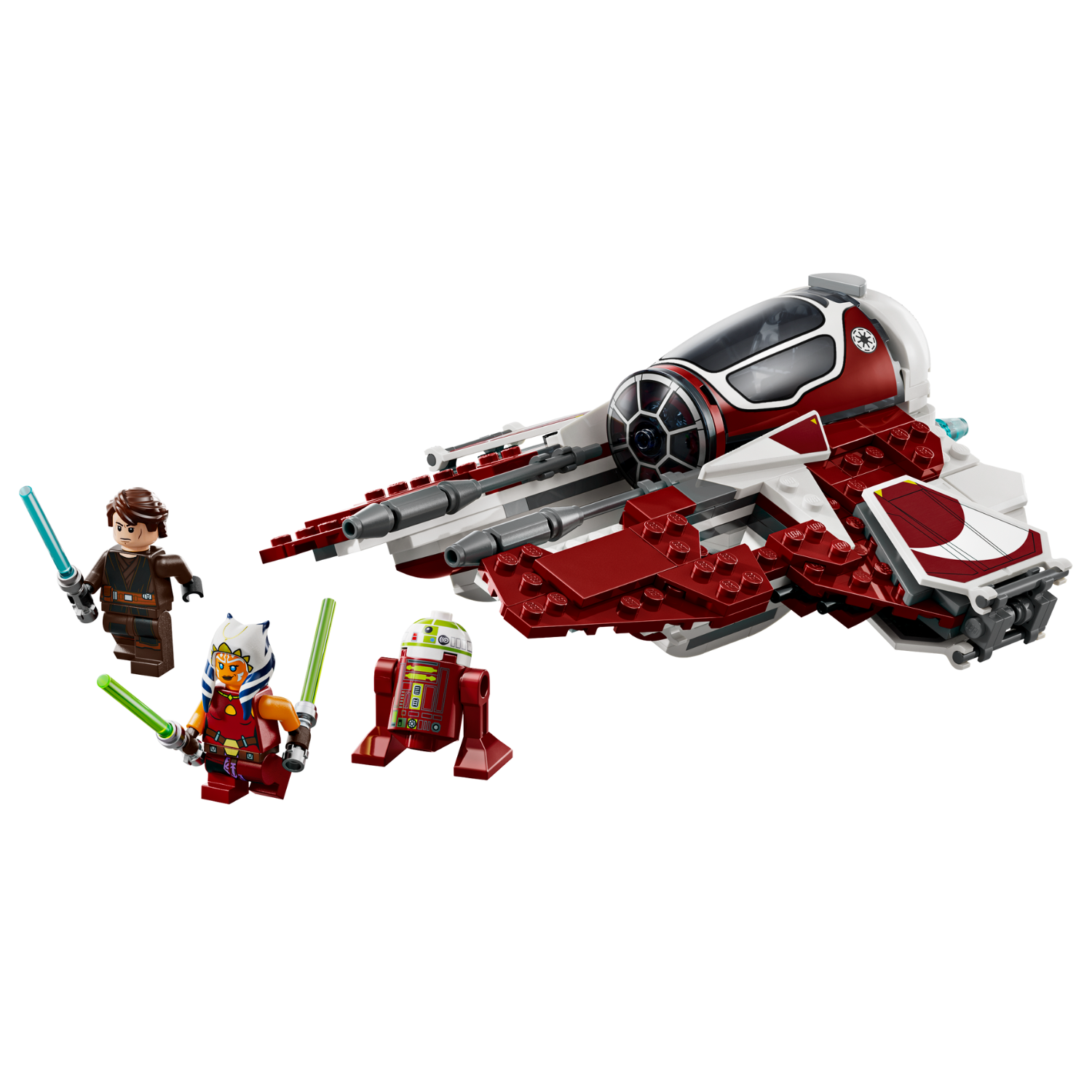 LEGO® Star Wars™ Ahsoka’s Jedi Interceptor™ Đồ Chơi Lắp Ráp Phi Thuyền Jedi LEGO 75401 - Hình ảnh chi tiết 2