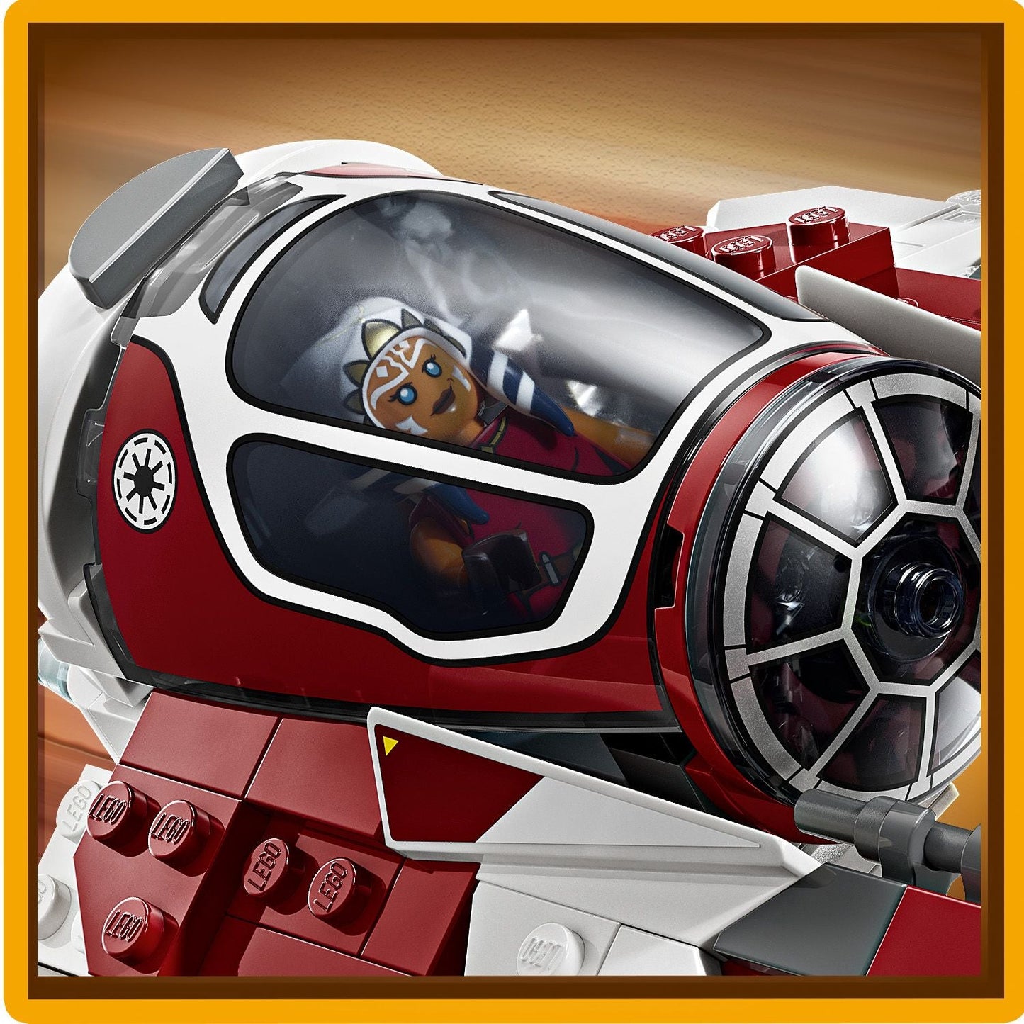 LEGO® Star Wars™ Ahsoka’s Jedi Interceptor™ Đồ Chơi Lắp Ráp Phi Thuyền Jedi LEGO 75401 LEGO - ảnh 2 - LEGO