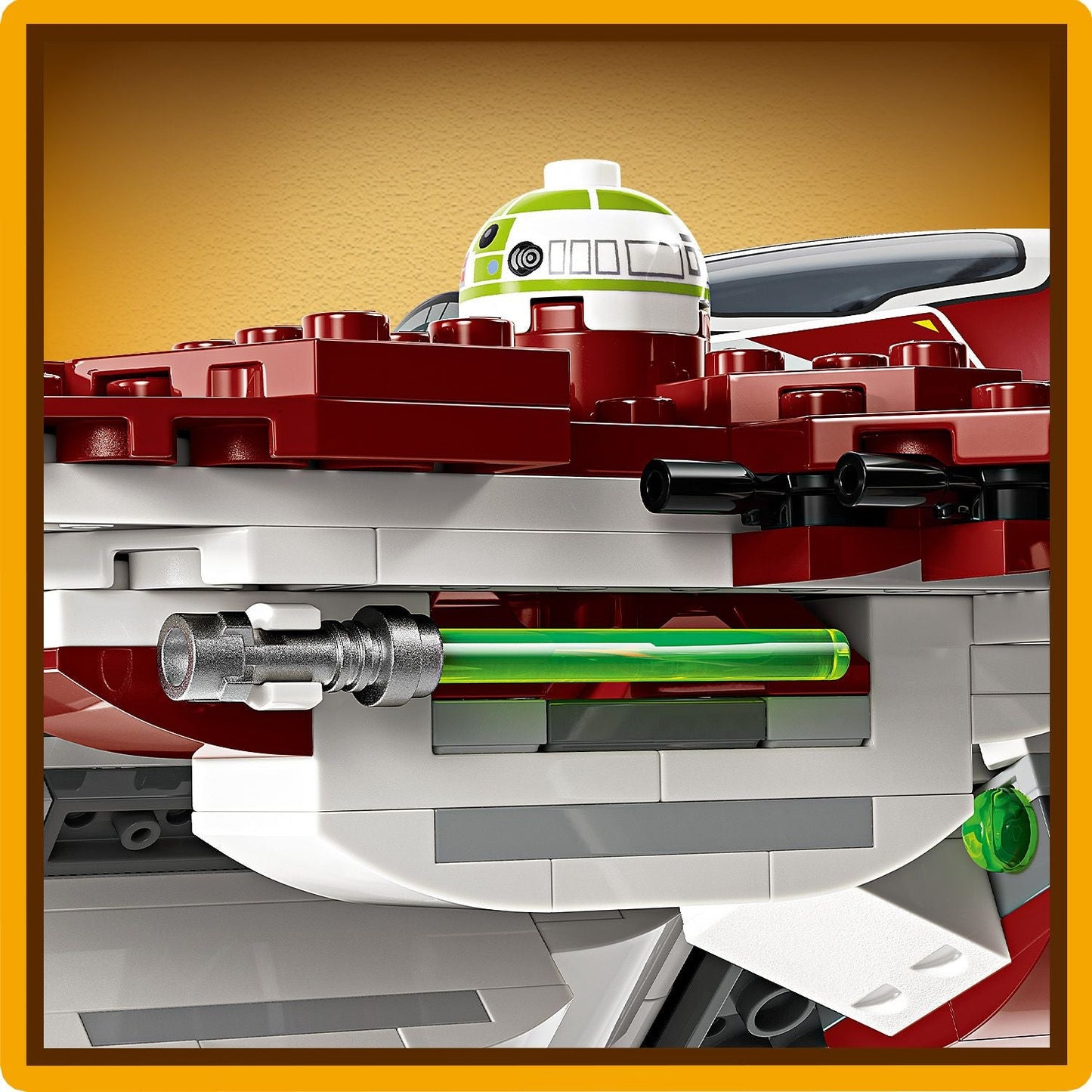 LEGO® Star Wars™ Ahsoka’s Jedi Interceptor™ Đồ Chơi Lắp Ráp Phi Thuyền Jedi LEGO 75401 LEGO - ảnh 3 - LEGO