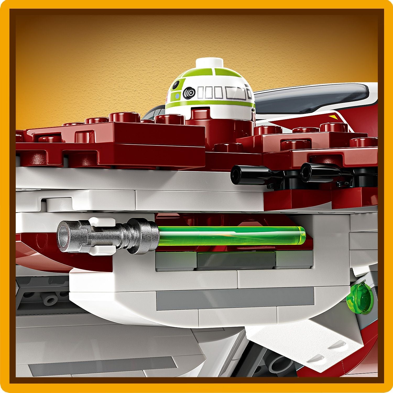 LEGO® Star Wars™ Ahsoka’s Jedi Interceptor™ Đồ Chơi Lắp Ráp Phi Thuyền Jedi LEGO 75401 LEGO - ảnh 3 - LEGO