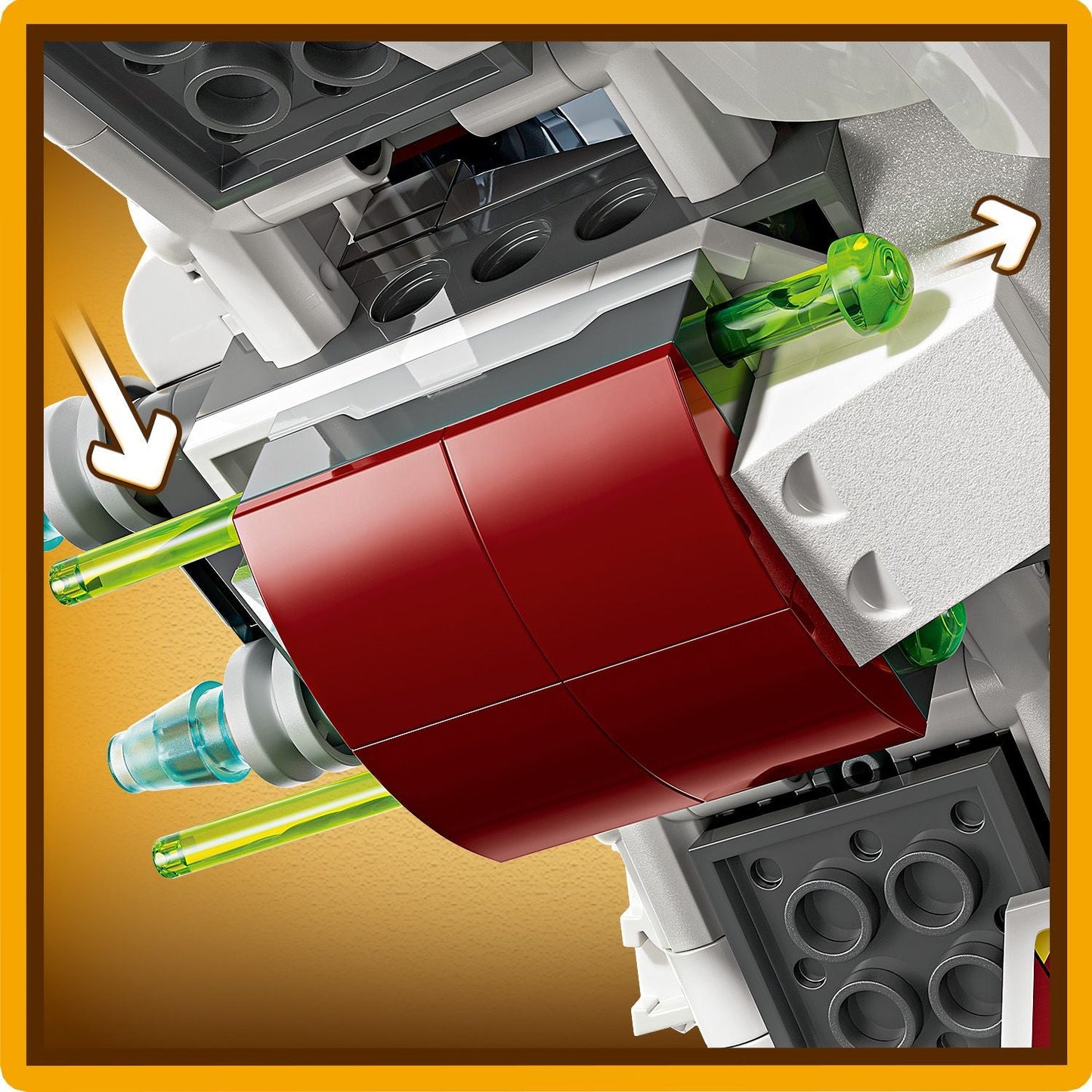 LEGO® Star Wars™ Ahsoka’s Jedi Interceptor™ Đồ Chơi Lắp Ráp Phi Thuyền Jedi LEGO 75401 LEGO - ảnh 1 - LEGO