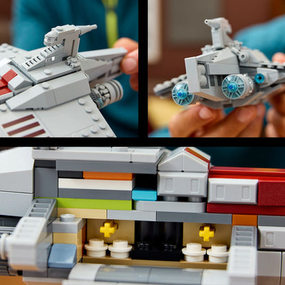 LEGO® Star Wars™ Acclamator-Class Assault Ship™ Mô Hình Lắp Ráp Tàu Chiến 75404 LEGO - ảnh 1 - LEGO Building Set