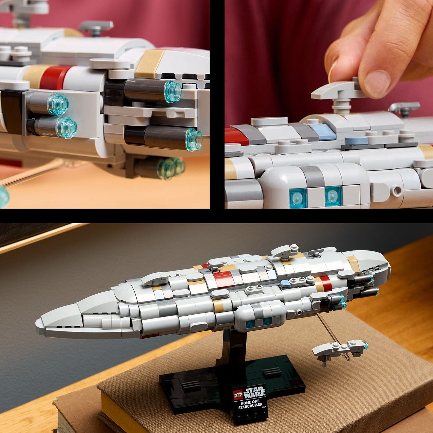 LEGO® Star Wars™ Home One Starcruiser - Mô Hình Tàu Vũ Trụ Tỉ Lệ Mid-scale LEGO 75405 - Hình ảnh bổ sung 7