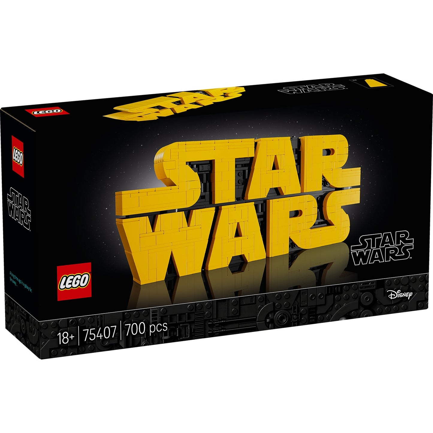 LEGO® Star Wars™ Brick-Built Star Wars Logo - Mô Hình Lắp Ráp Biểu Tượng 75407 - Hình ảnh sản phẩm