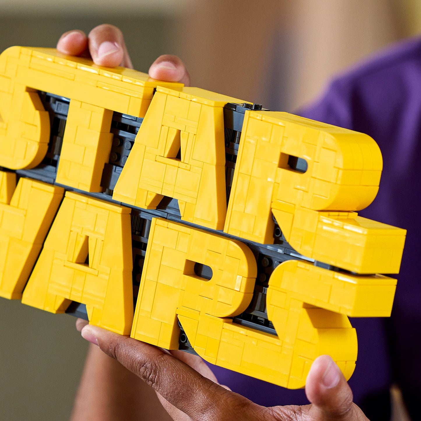 LEGO® Star Wars™ Brick-Built Star Wars Logo - Mô Hình Lắp Ráp Biểu Tượng 75407 LEGO - ảnh 2 - LEGO Sets
