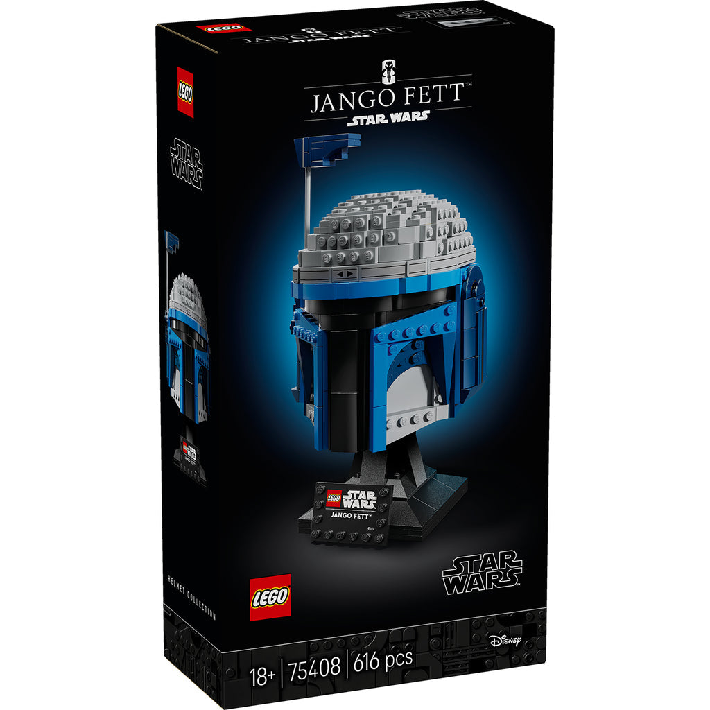 LEGO® Star Wars™ Jango Fett™ Helmet - Mô Hình Nón Bảo Hiểm Sưu Tầm - LEGO 75408 - Hình ảnh sản phẩm