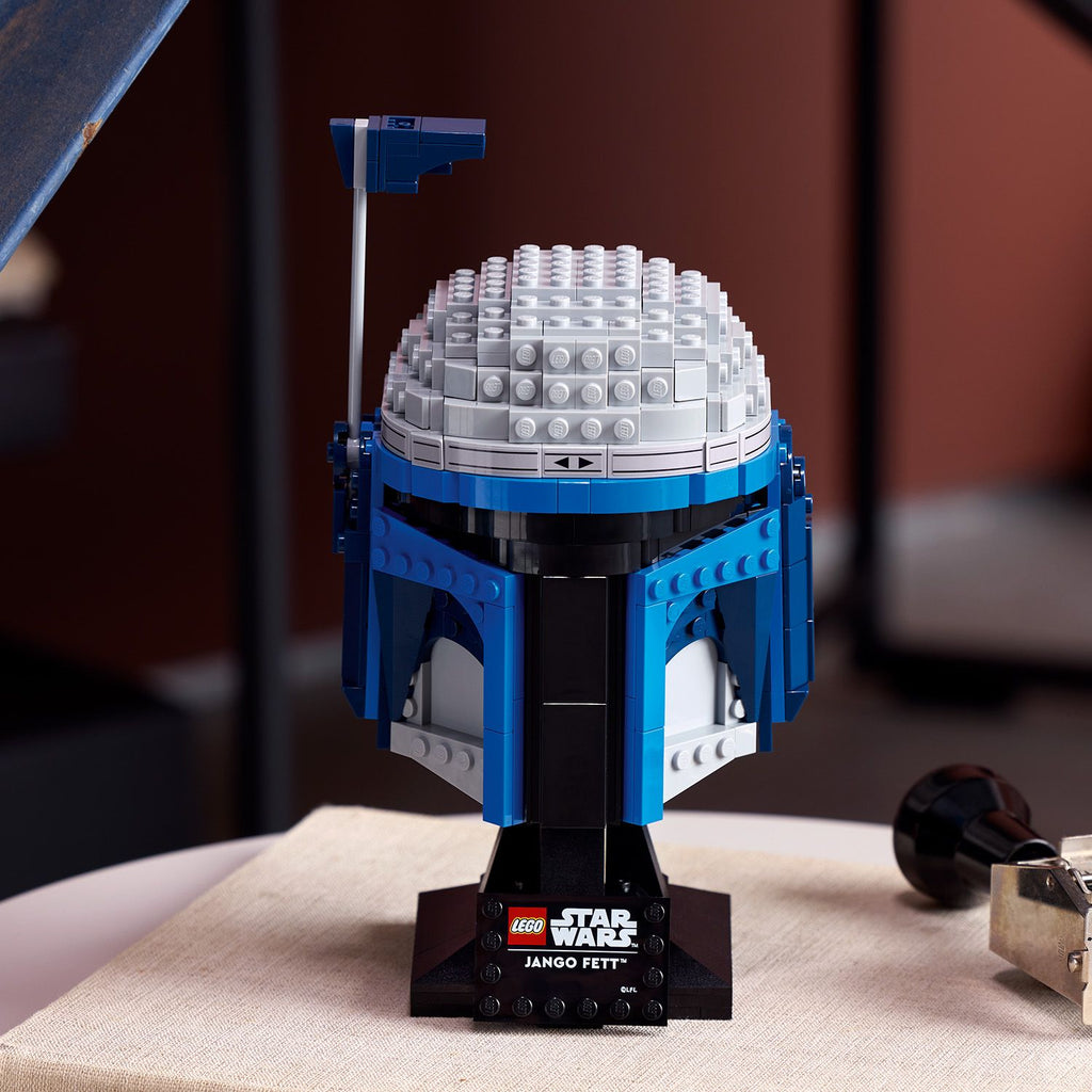 LEGO® Star Wars™ Jango Fett™ Helmet - Mô Hình Nón Bảo Hiểm Sưu Tầm - LEGO 75408 - Hình ảnh bổ sung 7