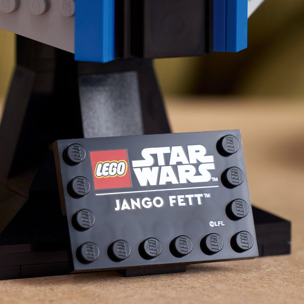 LEGO® Star Wars™ Jango Fett™ Helmet - Mô Hình Nón Bảo Hiểm Sưu Tầm - LEGO 75408 - Hình ảnh bổ sung 8