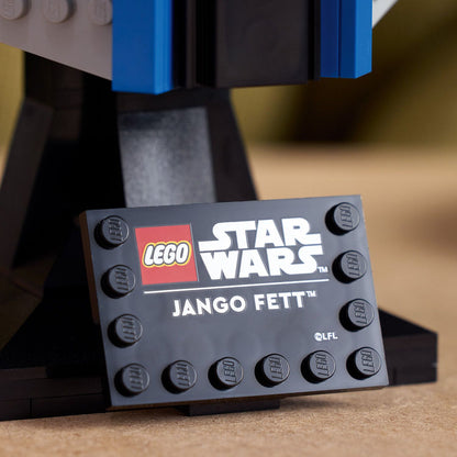 LEGO® Star Wars™ Jango Fett™ Helmet - Mô Hình Nón Bảo Hiểm Sưu Tầm - LEGO 75408 - Hình ảnh bổ sung 8