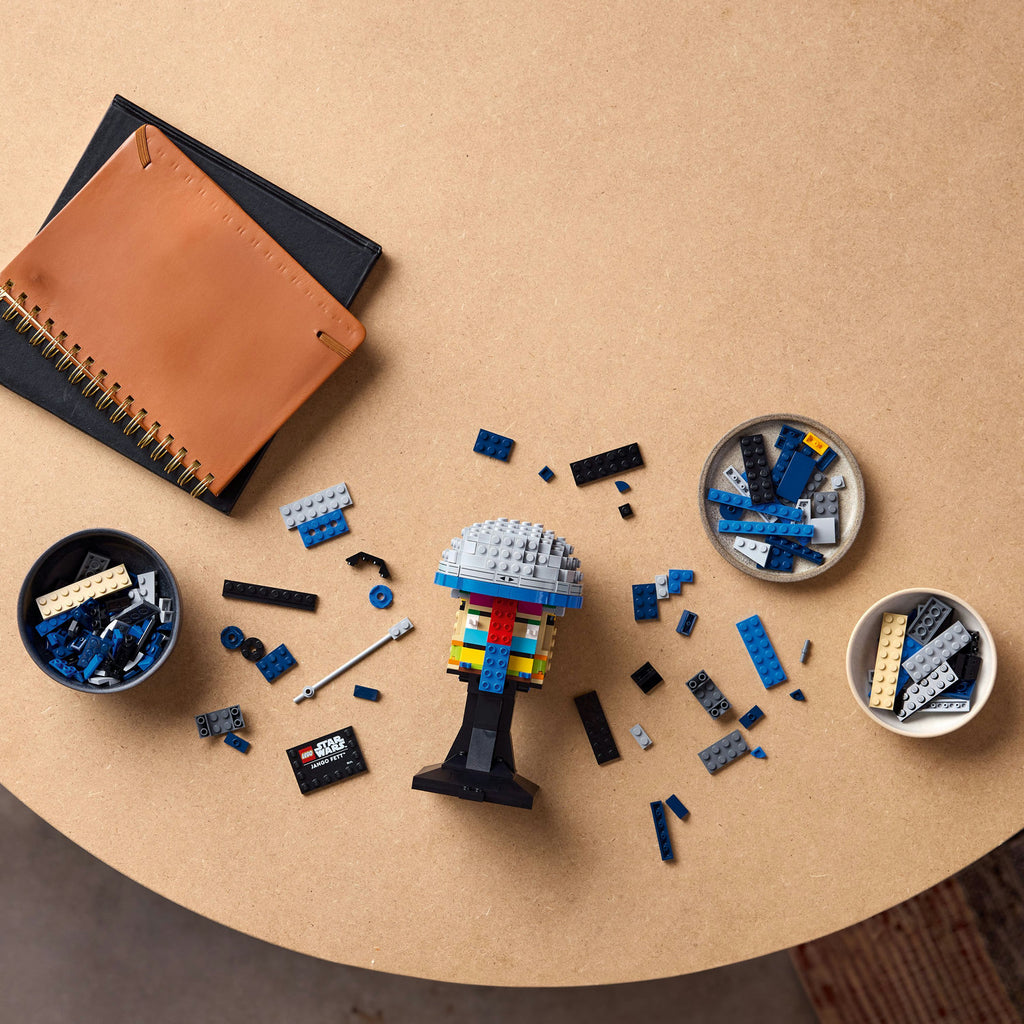 LEGO® Star Wars™ Jango Fett™ Helmet - Mô Hình Nón Bảo Hiểm Sưu Tầm - LEGO 75408 - Hình ảnh bổ sung 5