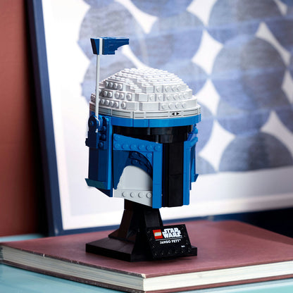LEGO® Star Wars™ Jango Fett™ Helmet - Mô Hình Nón Bảo Hiểm Sưu Tầm - LEGO 75408 - Hình ảnh bổ sung 4