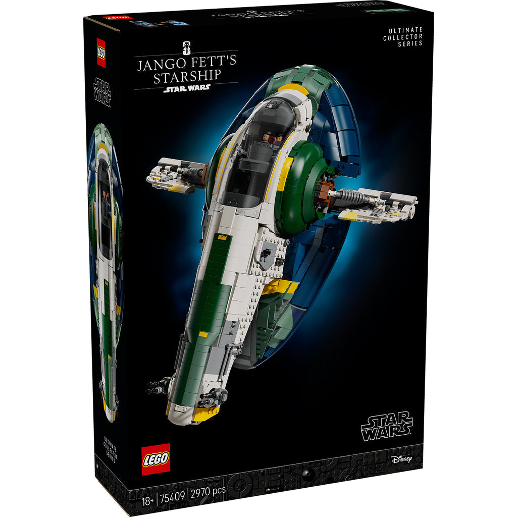 LEGO® Star Wars™ Jango Fett’s Firespray-Class Starship - Mô hình Tàu Vũ Trụ UCS Cao Cấp - LEGO 75409 - Hình ảnh sản phẩm