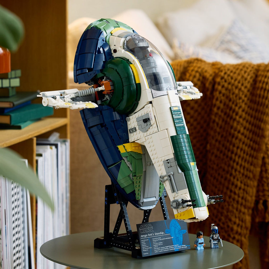 LEGO® Star Wars™ Jango Fett’s Firespray-Class Starship - Mô hình Tàu Vũ Trụ UCS Cao Cấp - LEGO 75409 - Hình ảnh bổ sung 7
