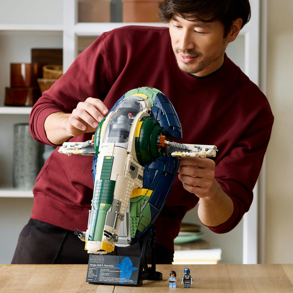 LEGO® Star Wars™ Jango Fett’s Firespray-Class Starship - Mô hình Tàu Vũ Trụ UCS Cao Cấp - LEGO 75409 - Hình ảnh bổ sung 5
