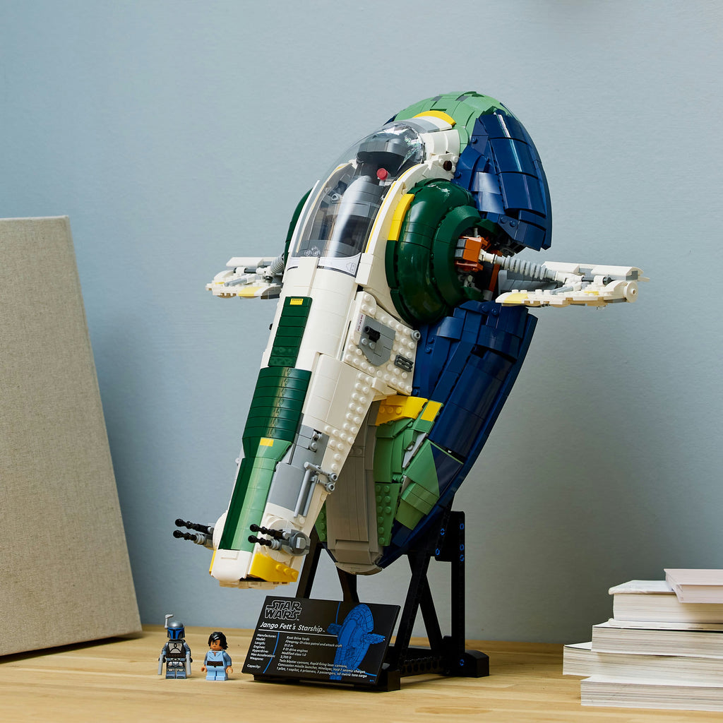 LEGO® Star Wars™ Jango Fett’s Firespray-Class Starship - Mô hình Tàu Vũ Trụ UCS Cao Cấp - LEGO 75409 - Góc nhìn khác 3