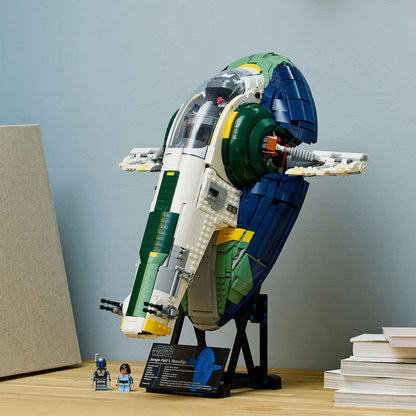 LEGO® Star Wars™ Jango Fett’s Firespray-Class Starship - Mô hình Tàu Vũ Trụ UCS Cao Cấp - LEGO 75409 - Góc nhìn khác 3