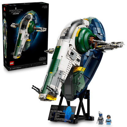 LEGO® Star Wars™ Jango Fett’s Firespray-Class Starship - Mô hình Tàu Vũ Trụ UCS Cao Cấp - LEGO 75409 LEGO - ảnh 5 - Lego