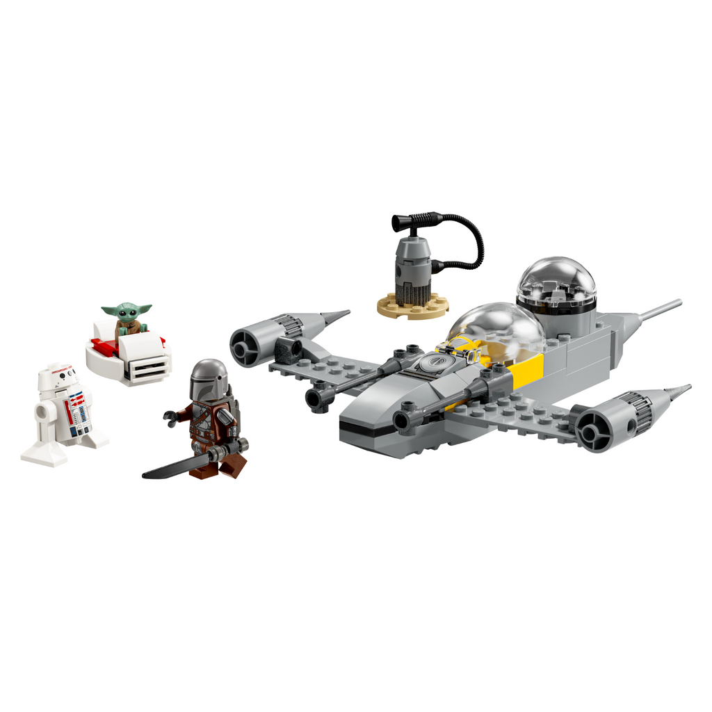 LEGO® Star Wars™ Mando and Grogu’s N-1 Starfighter™ Bộ Lắp Ráp Phi Thuyền LEGO 75410 - Hình ảnh chi tiết 2