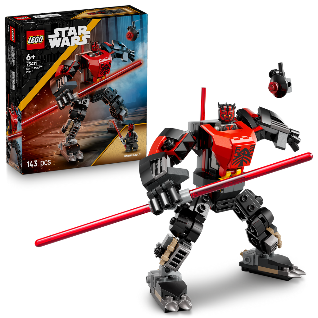 LEGO® Star Wars™ Darth Maul™ Mech - Bộ Lắp Ráp Robot Chiến Giáp Darth Maul - LEGO 75411 - Hình ảnh bổ sung 9