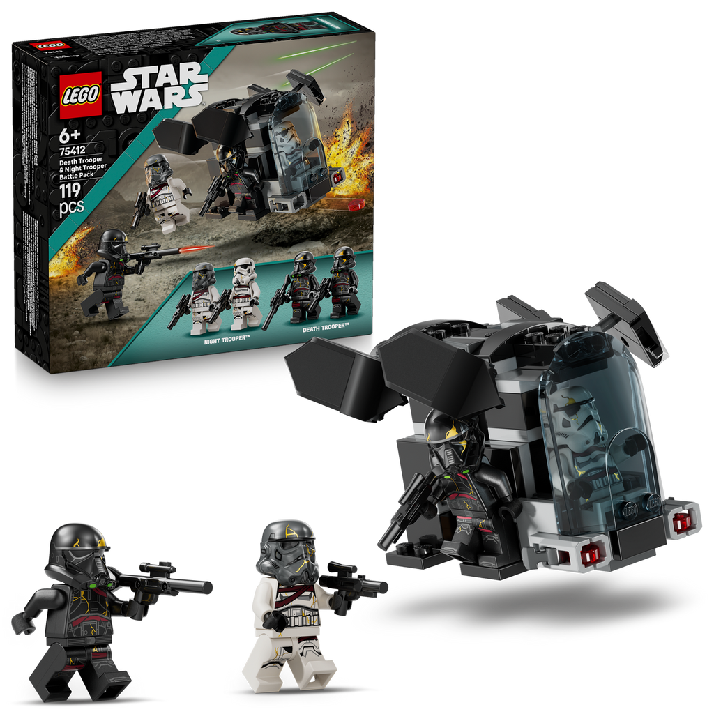 LEGO® Star Wars™ Death Trooper & Night Trooper Battle Pack - Bộ Đồ Chơi Lắp Ráp Chiến Trận 75412 LEGO - ảnh 1 - Lego