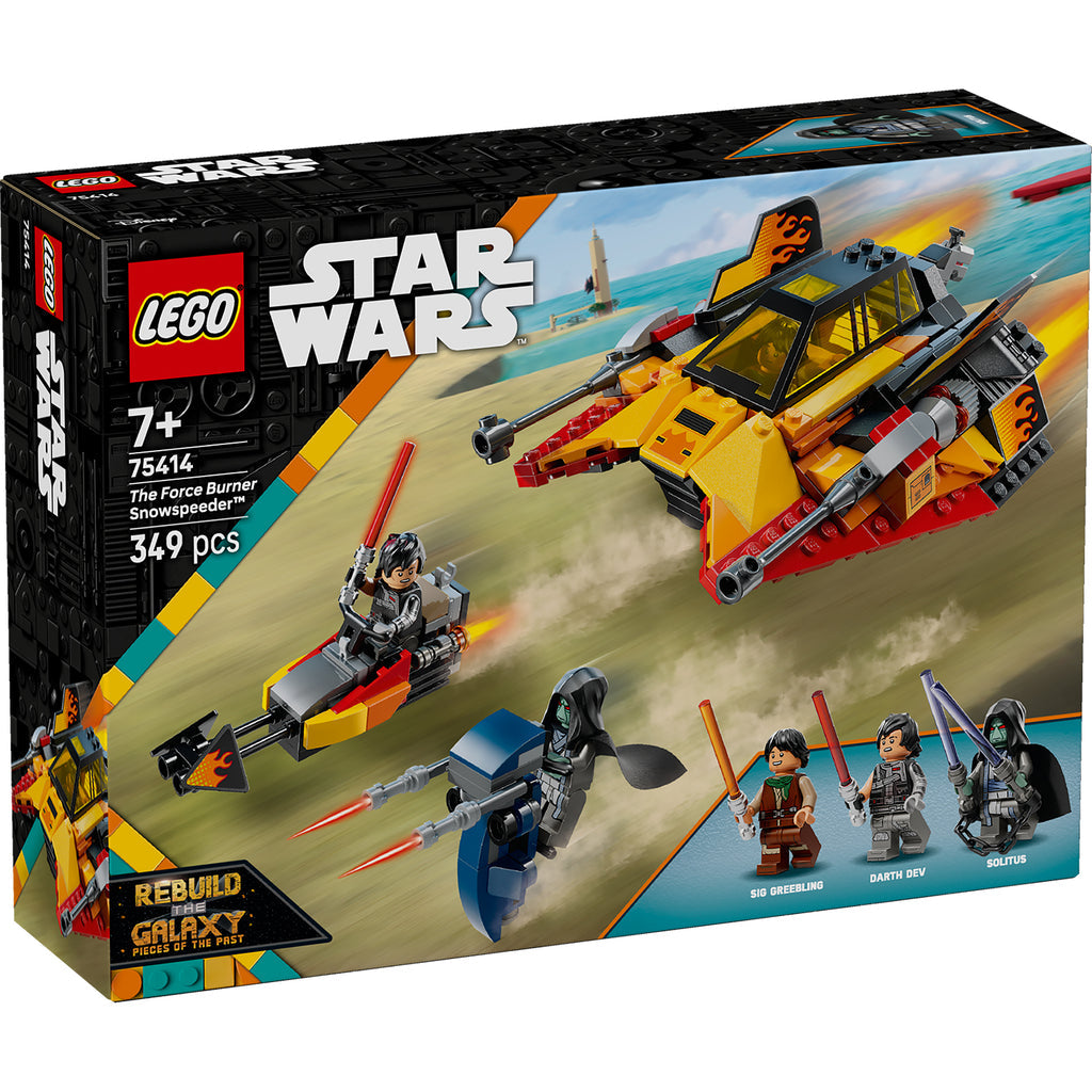 LEGO® Star Wars™ The Force Burner Snowspeeder™ - Bộ Đồ Chơi Lắp Ráp Phi Thuyền 2-trong-1 LEGO 75414 - Hình ảnh sản phẩm