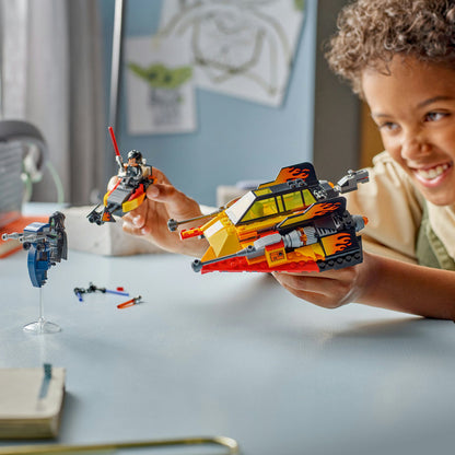 LEGO® Star Wars™ The Force Burner Snowspeeder™ - Bộ Đồ Chơi Lắp Ráp Phi Thuyền 2-trong-1 LEGO 75414 - Góc nhìn khác 3