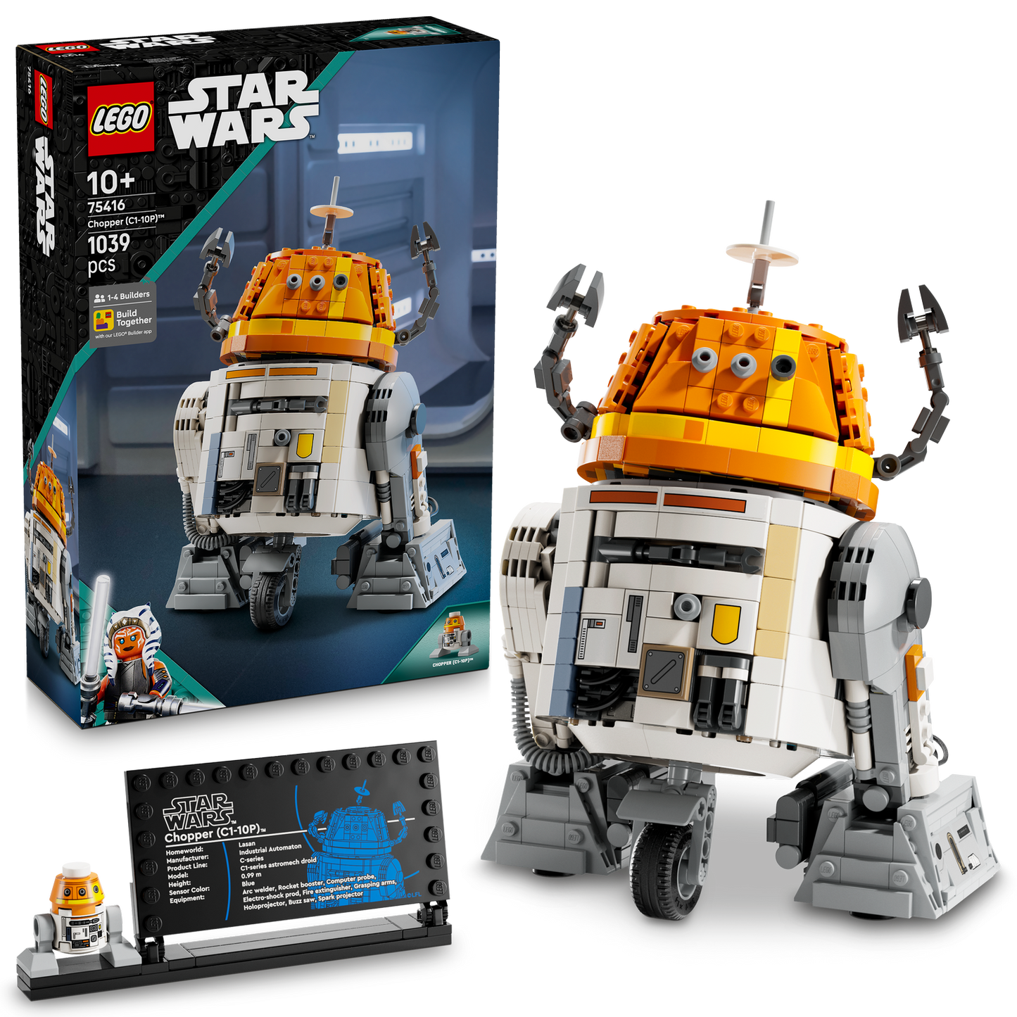 LEGO® Star Wars™ Chopper (C1-10P)™ Astromech Droid - Mô hình lắp ráp Star Wars LEGO 75416 - Hình ảnh bổ sung 10