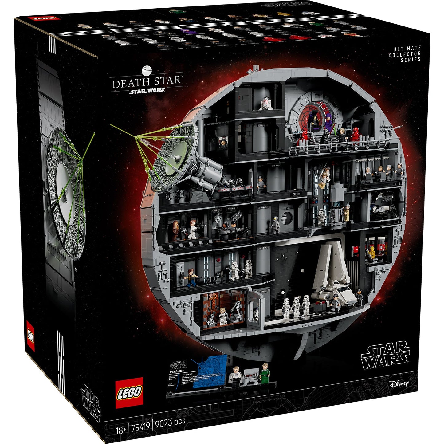 LEGO® Star Wars™ Death Star™ - Mô hình Trạm Vũ Trụ Ngôi Sao Chết (75419) - Hình ảnh sản phẩm