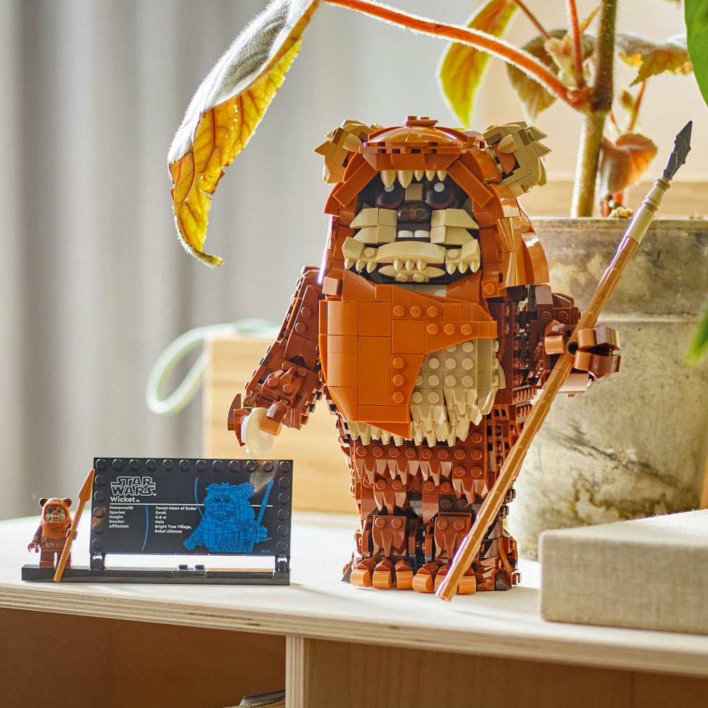 LEGO® Star Wars™ Wicket the Ewok™ - Mô hình lắp ráp nhân vật 75430 - Góc nhìn khác 3
